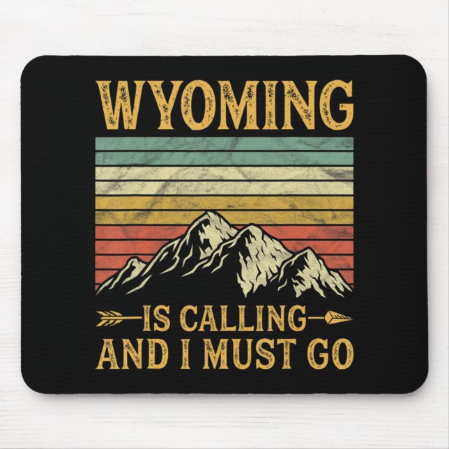 Mousepad Wyoming Está Ligando E Eu Tenho Que Ir 7 (Frente)