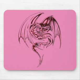 Mousepad Wyvern Dragon é um fantástico rato de criaturas mí