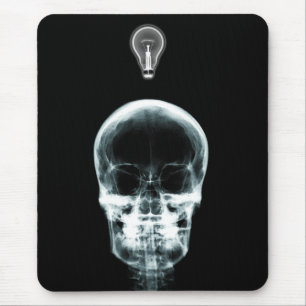 MOUSEPAD X RAY SKELETON BRIGHT IDEA - ORIGINAL