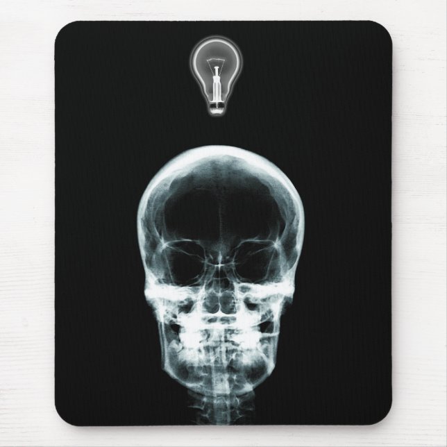 MOUSEPAD X RAY SKELETON BRIGHT IDEA - ORIGINAL (Frente)