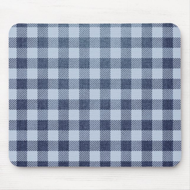 Mousepad Xadrez azul (Frente)