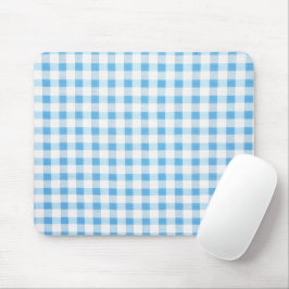 Mousepad Xadrez Azul Bebê