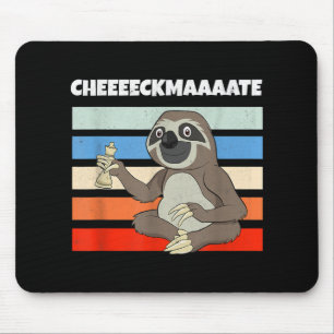 Mousepad Xadrez Lento De Xadrez Em Um Xadrez Engraçado