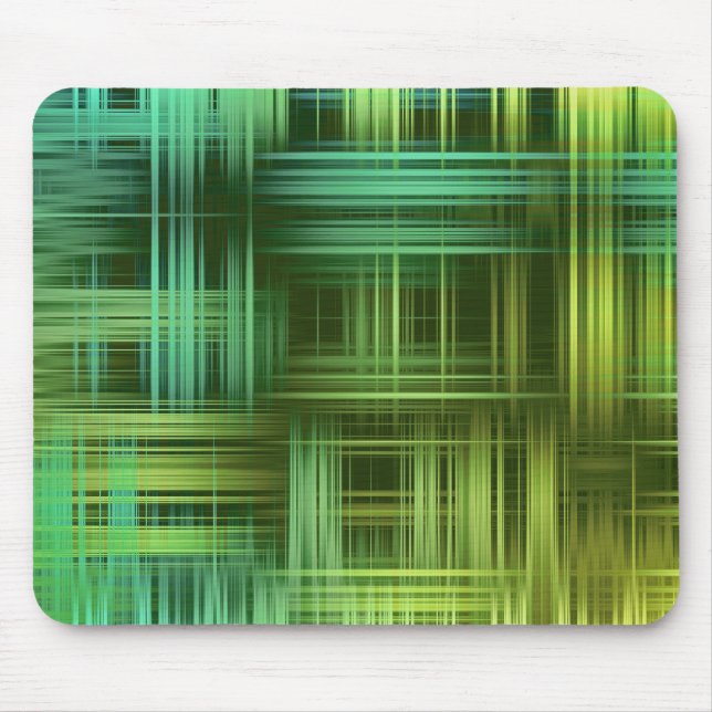 Mousepad Xadrez Moderna Verde (Frente)