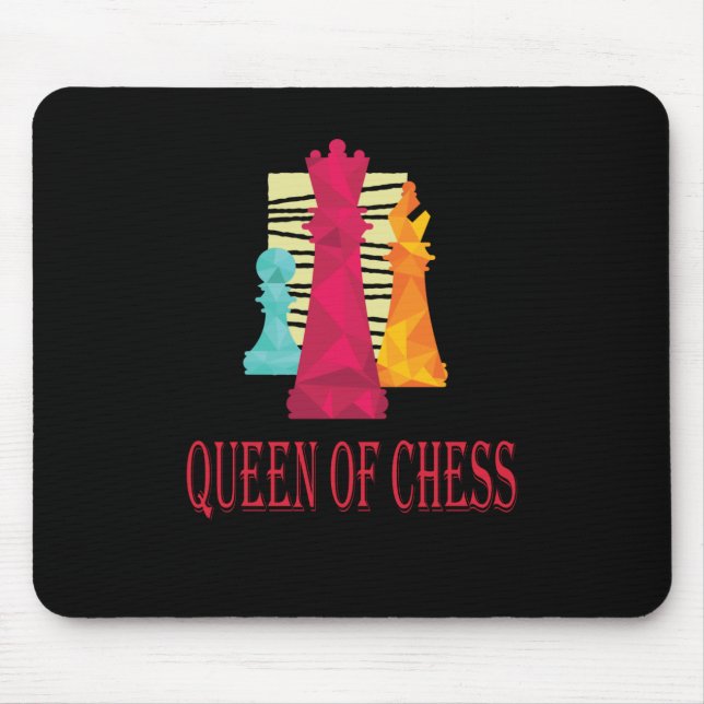 Mousepad Xadrez - Rainha do Xadrez (Frente)