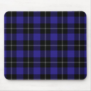 Mousepad Xadrez Real Azul Preto