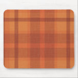 Mousepad Xadrez Rustic Orange Autumn Fall Tartan Wraping P<br><div class="desc">Xadrez de outono Russo Laranja Tartan</div>