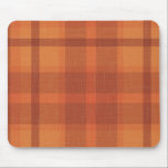Mousepad Xadrez Rustic Orange Autumn Fall Tartan Wraping P<br><div class="desc">Xadrez de outono Russo Laranja Tartan</div>