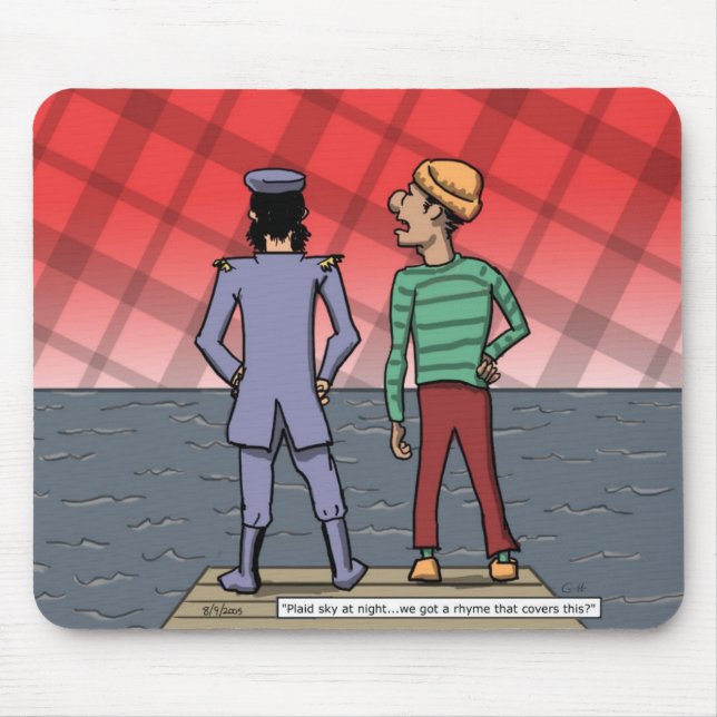 Mousepad Xadrez Sky (Frente)