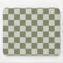 Mousepad Xadrez Verde Salvia