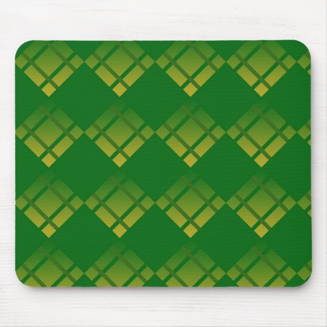Mousepad xadrez verdes (Frente)
