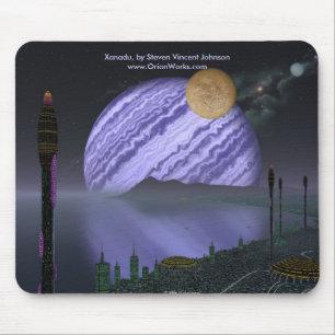 Mousepad Xanadu, Xanadu, por Steven Vincent Johnsonwww.Or