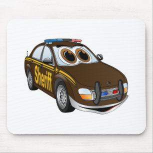 Mousepad Xerife Cartoon BR