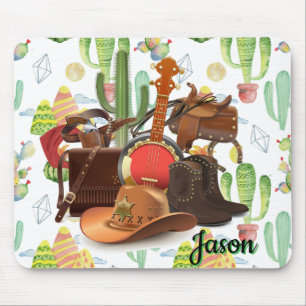 Mousepad Xerife Western Personalizado