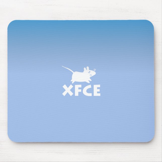 Mousepad Xfce DE Azul (Frente)