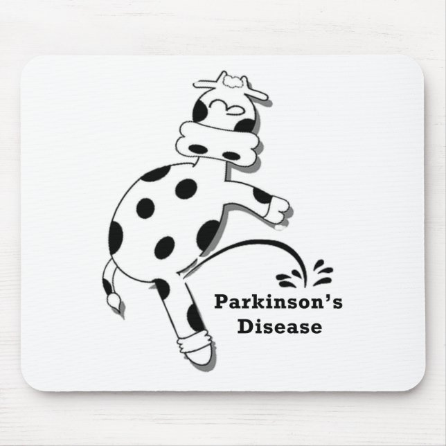 Mousepad Xixi na doença de Parkinson (Frente)