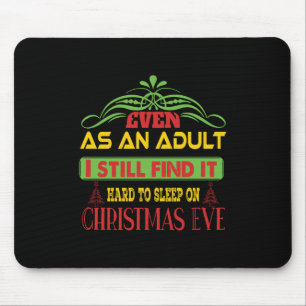 Mousepad Xmas adormeceu na véspera de Natal