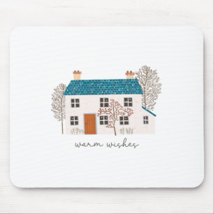 Mousepad Xmas Gift Warm Wish