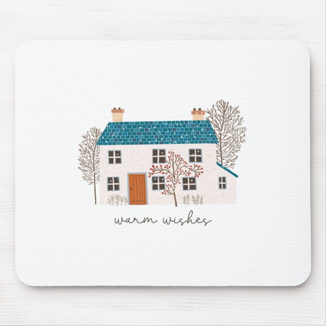 Mousepad Xmas Gift Warm Wish (Frente)