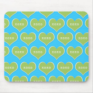 Mousepad XOXO Verde