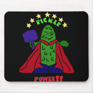 Mousepad XX- desenhos animados de Pickleball do super-herói