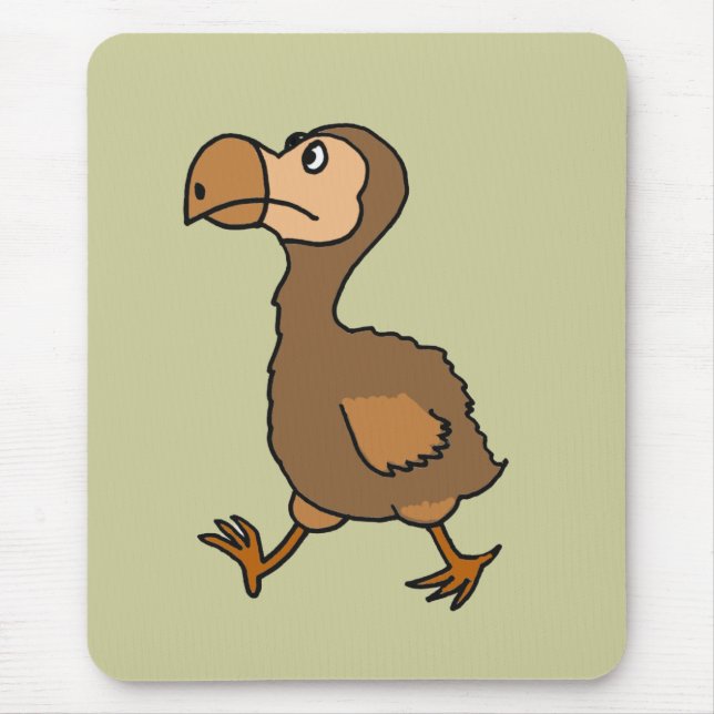 Mousepad XX- design divertido do pássaro do Dodo (Frente)