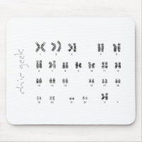 mousepad xx genético do geek chique