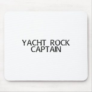 Mousepad Yacht Rock Capitão Funny Boat Sailor Party Id
