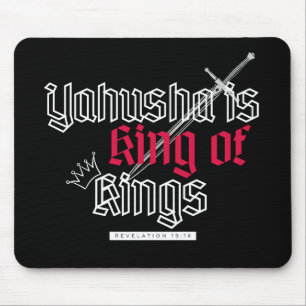 Mousepad Yahusha É O Rei Dos Reis