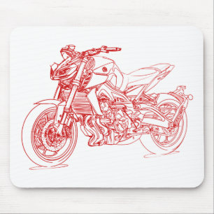 Mousepad Yam FZ09 MT09 2017