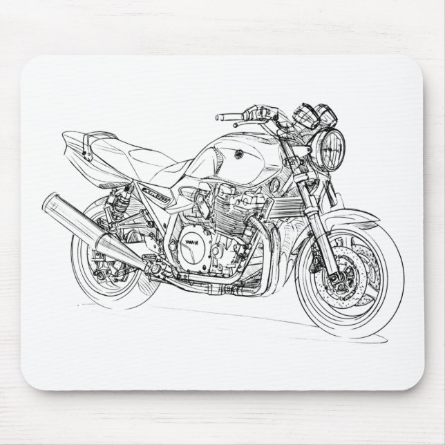 Mousepad Yam XJR1300 (Frente)