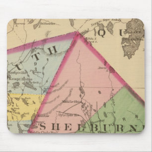 Mousepad Yarmouth, condados de Shelburne, NS