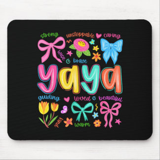 Mousepad Yaya Bow Amou Belo Carinhoso Dia das Mães Engraçad