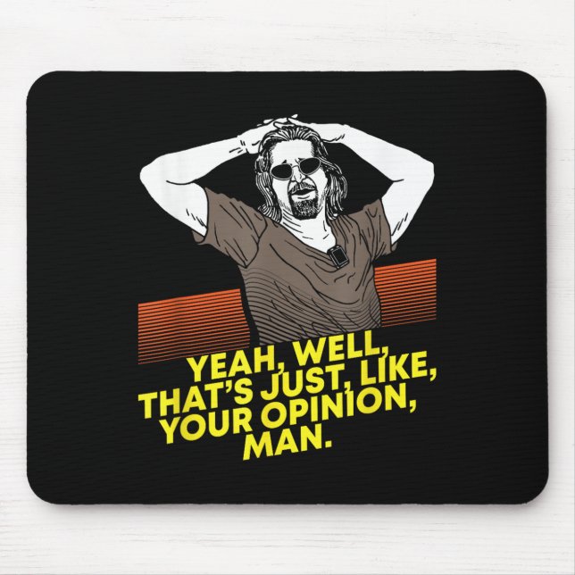 Mousepad Yeah Well Thats Just Like Your Onion Man - Movie  (Frente)