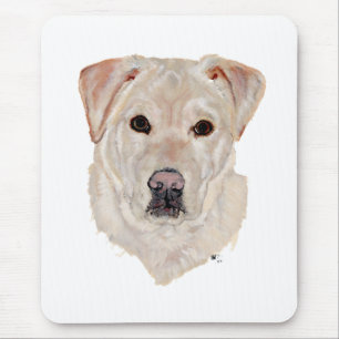 Mousepad Yellow Labrador Retriever