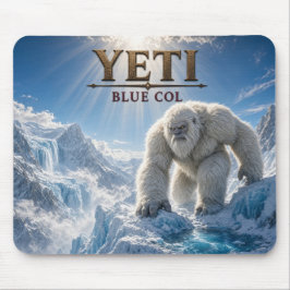Mousepad Yeti Azul Col Dark Realism