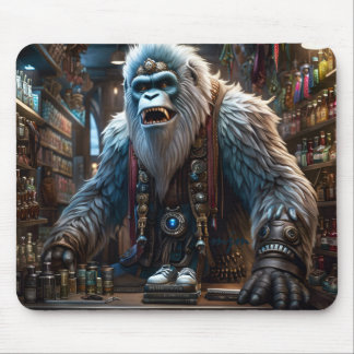 Mousepad Yeti, O Abominável Vendedor De Neve
