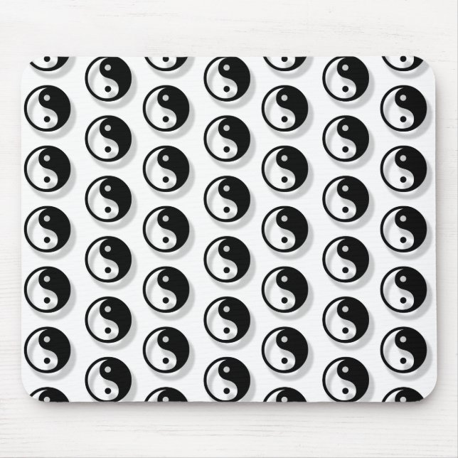 Mousepad Yin E Yang Pattern (Frente)