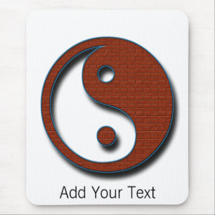 Mousepad Yin Yang por Shirley Taylor