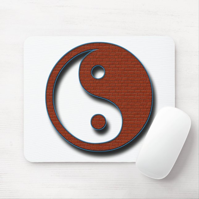 Mousepad Yin Yang por Shirley Taylor (Com mouse)