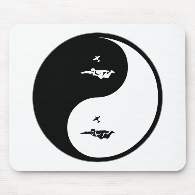 Mousepad Yin Yang Skydiving (Frente)