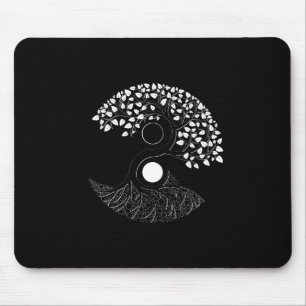 Mousepad Yin Yang Tree of life