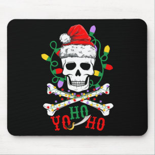 Mousepad Yo S Ho Cruzeiro de Barco Pirata Natal Crânio Osso