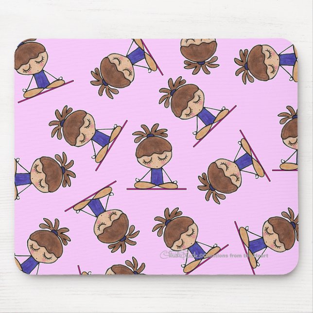 Mousepad Yoga Girl (Frente)