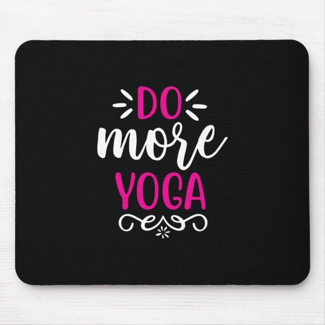 Mousepad Yoga Lover | Fazer mais Yoga Art (Frente)