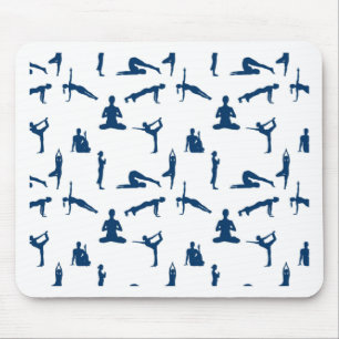 Mousepad Yoga Poses