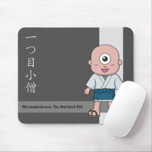 Mousepad Yokai Hitotsume-kozo (One Eyed Kid)