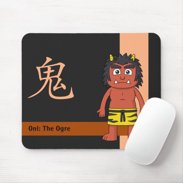 Mousepad Yokai Oni (ovelha) (Com mouse)