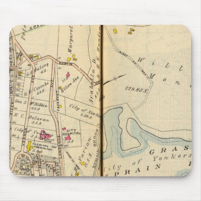 Mousepad Yonkers, Nova York 9 (Frente)