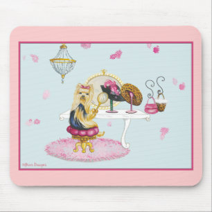 Mousepad Yorkie Boudoir